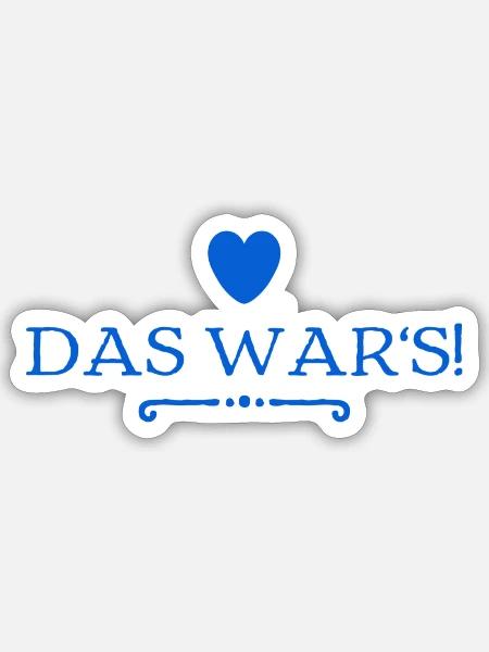  - Sticker Größe S (10 x 10 cm) - Mattweiß