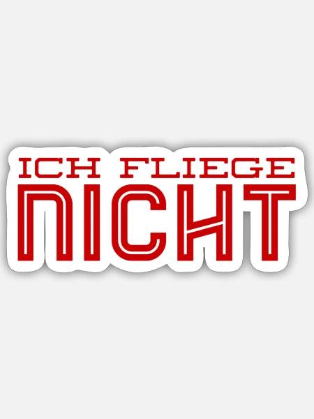 - Sticker Größe S (10 x 10 cm) - Mattweiß