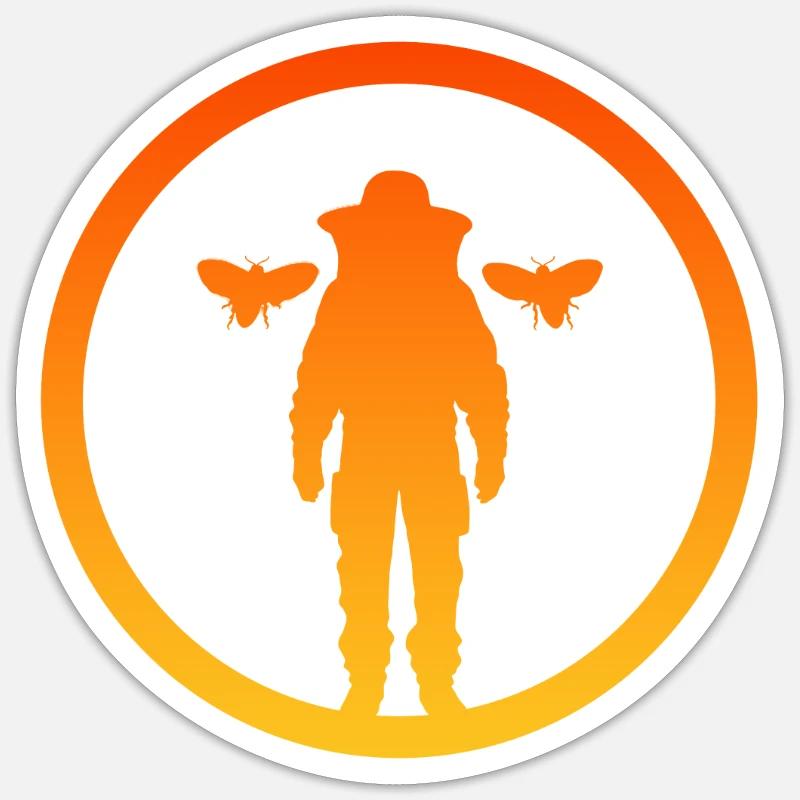 Sticker Größe S (10 x 10 cm) - 