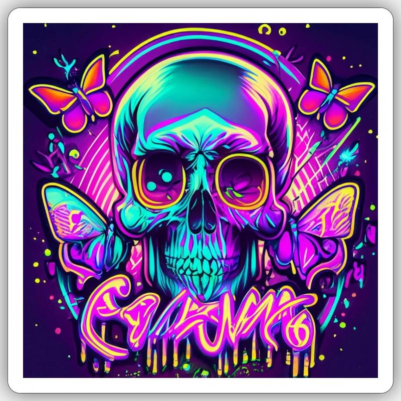 Sticker taille S (10 x 10 cm) - 