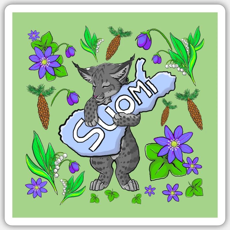 Sticker taille S (10 x 10 cm) - 