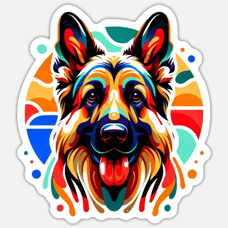 Sticker Größe S (10 x 10 cm) - 