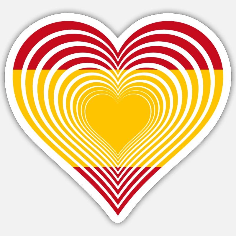 Spanien Sticker Größe S (10 x 10 cm)
