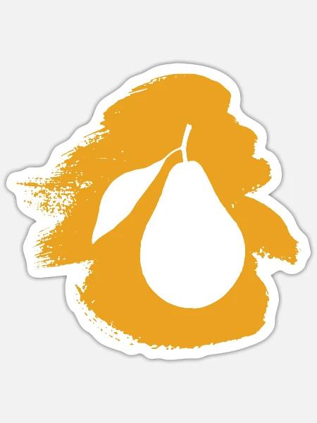 Toast Vegan Toast - Sticker Größe S (10 x 10 cm) - Mattweiß