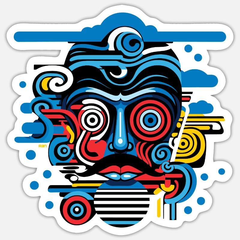 Sticker taille S (10 x 10 cm) - 