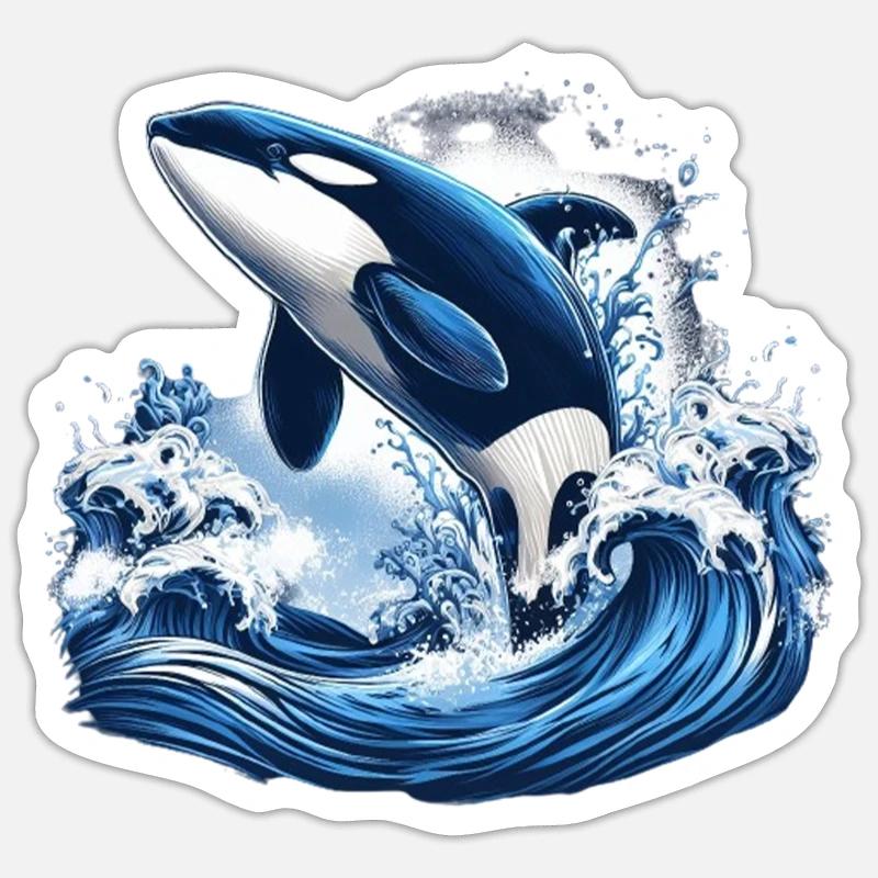 Sticker Größe S (10 x 10 cm) - 