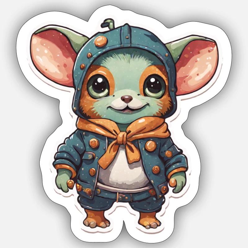 Sticker Größe S (10 x 10 cm) - 