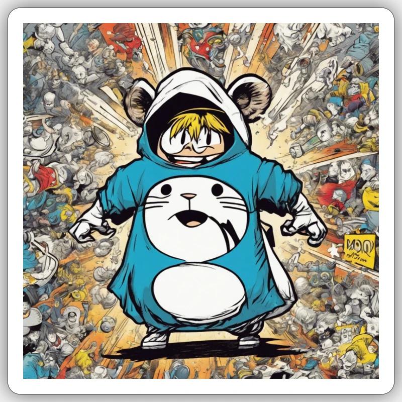 Sticker taille S (10 x 10 cm) - 