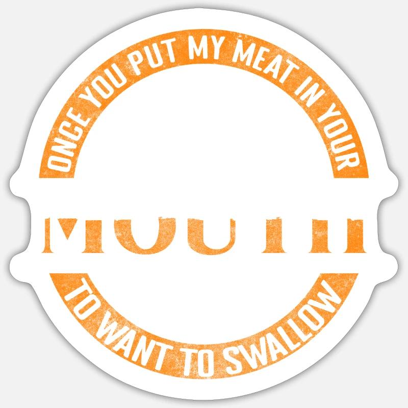 Kochen Gastronomie Lecker Geschmack Sticker Größe S (10 x 10 cm)