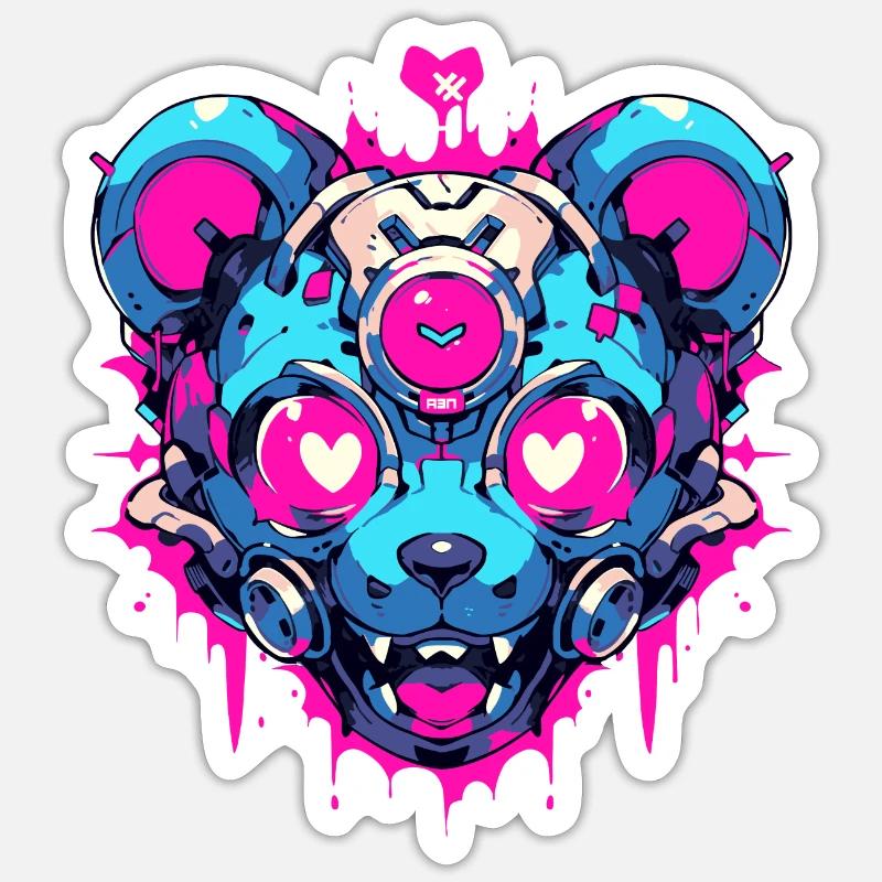 Sticker Größe S (10 x 10 cm) - 