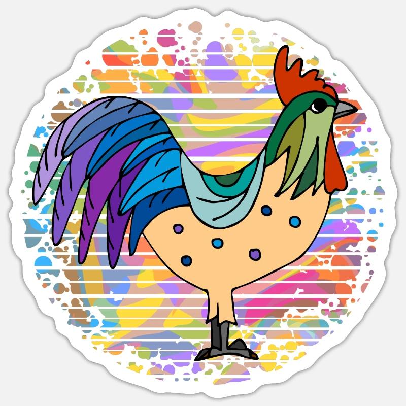 Sticker taille S (10 x 10 cm) - 