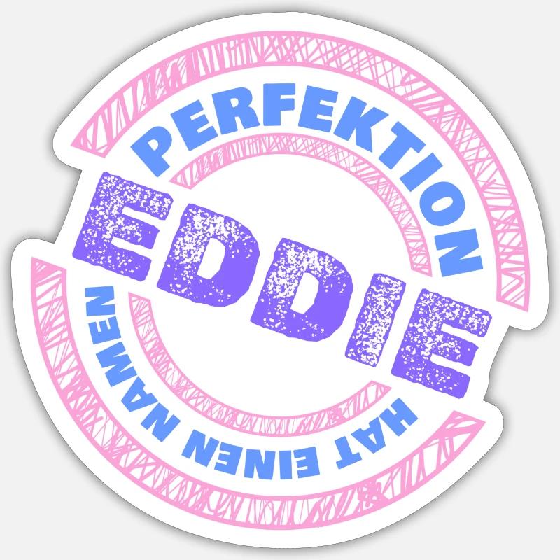 Eddie Eddie Sticker Größe S (10 x 10 cm)
