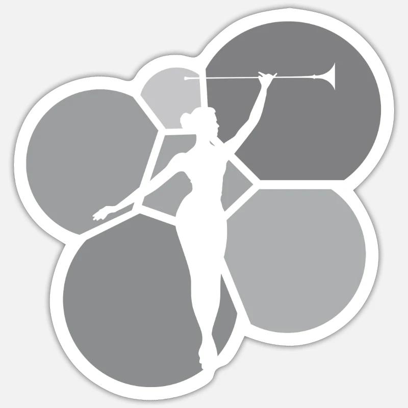 Sticker size S (10 x 10 cm) - 