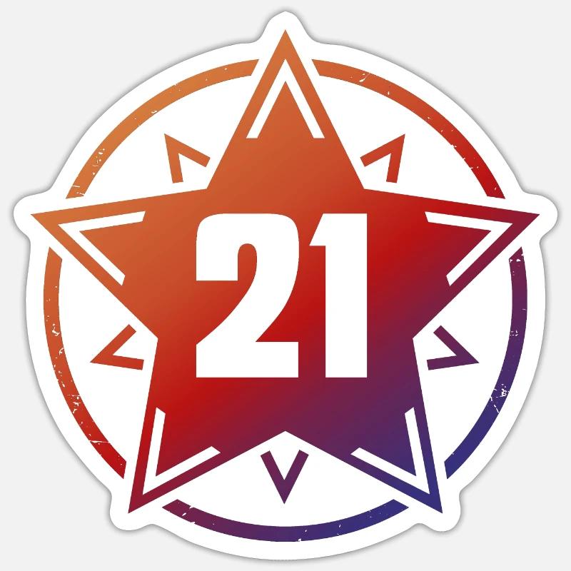 Sticker Größe S (10 x 10 cm) - 