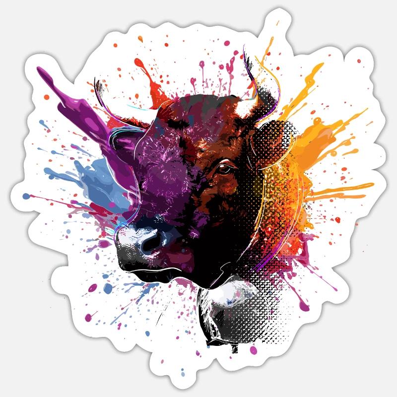 Sticker taille S (10 x 10 cm) - 