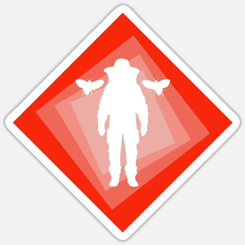 Sticker taille S (10 x 10 cm) - 