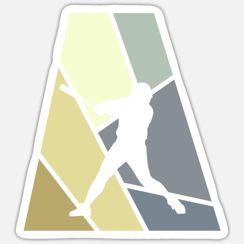 Softball Pitcher Pitcher Sticker size S (10 x 10 cm)