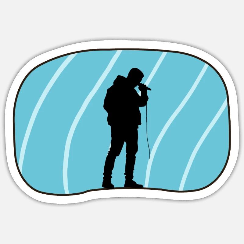 Sticker taille S (10 x 10 cm) - 
