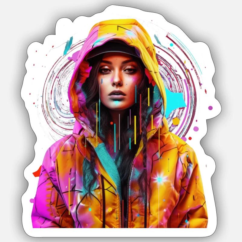 Sticker taille S (10 x 10 cm) - 