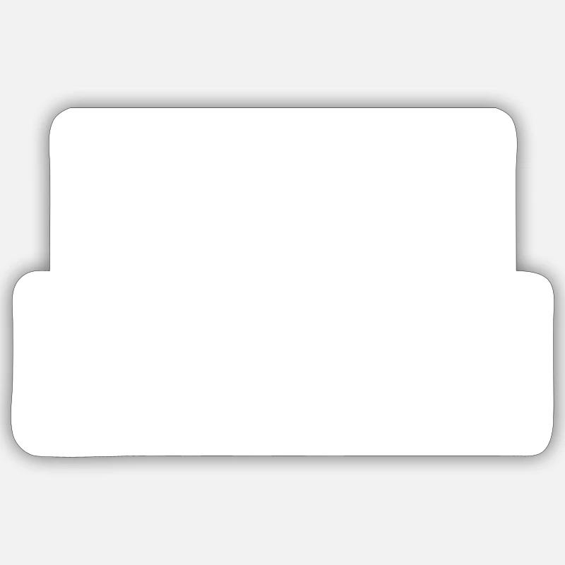 das war ein netter Versuch Sticker Größe S (10 x 10 cm)