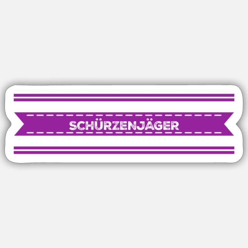 ich bin ein Verführer Sticker Größe S (10 x 10 cm)