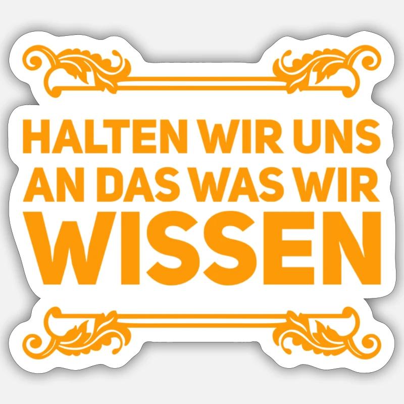 Sticker Größe S (10 x 10 cm) -