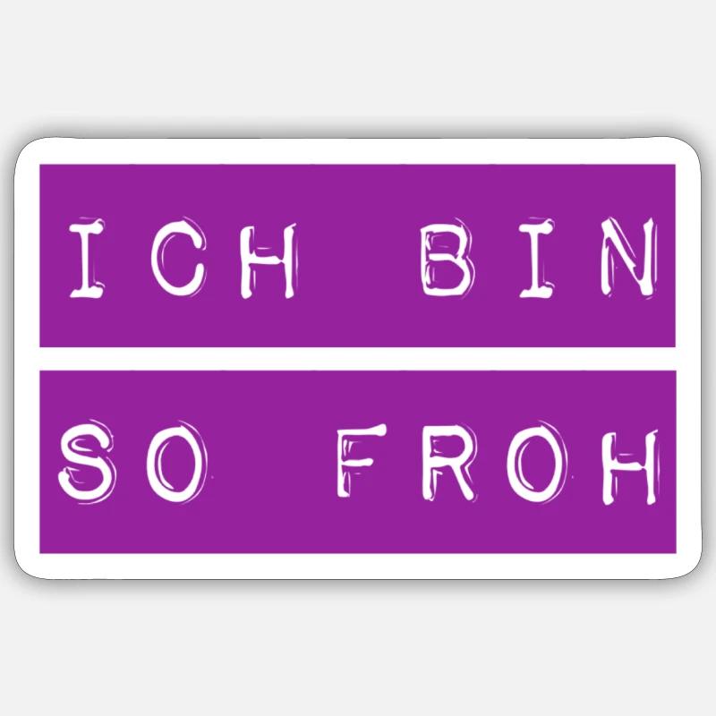 Sticker Größe S (10 x 10 cm) - 