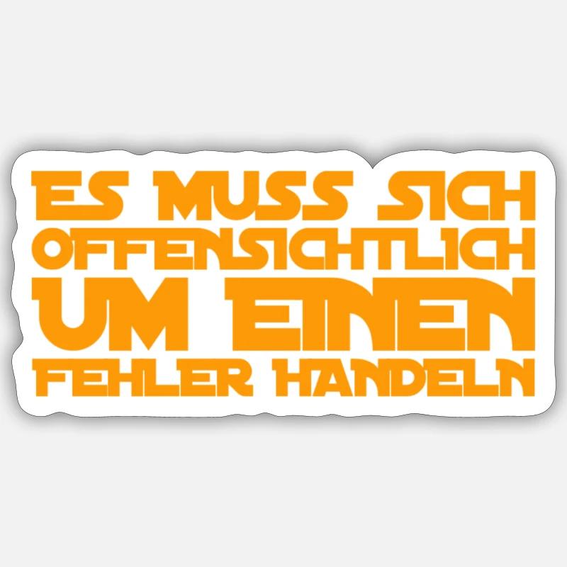 Sticker Größe S (10 x 10 cm) - 