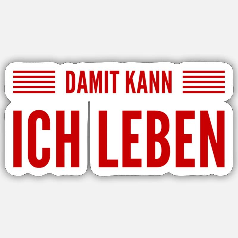 Sticker Größe S (10 x 10 cm) -