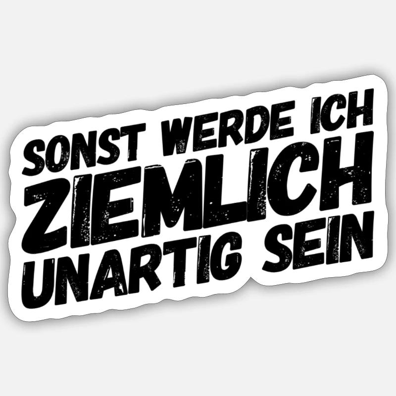 Sticker Größe S (10 x 10 cm) -
