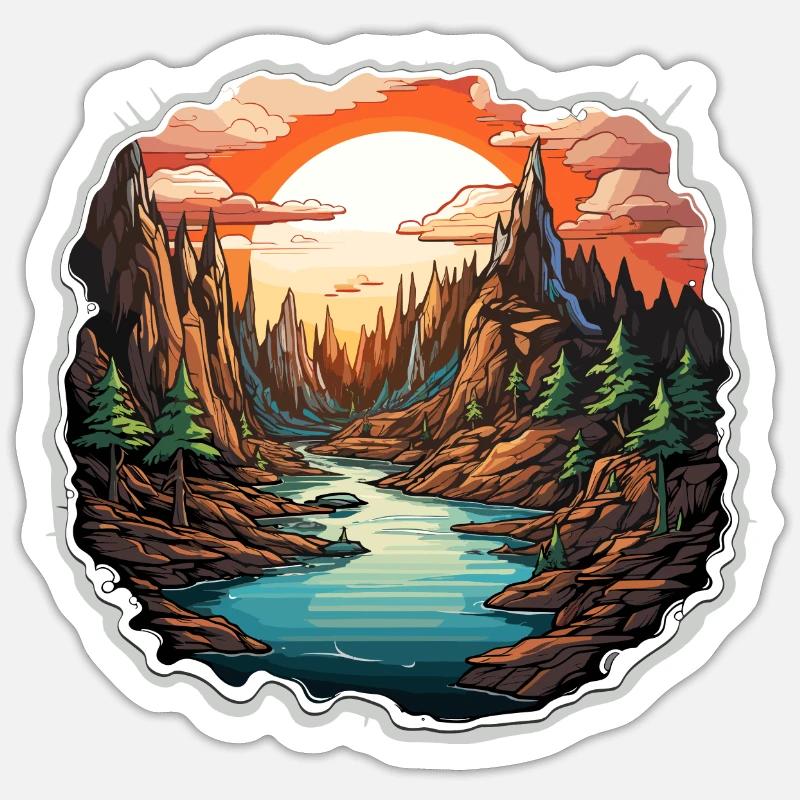 Sticker taille S (10 x 10 cm) - 