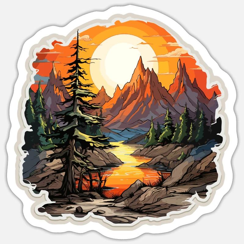 Sticker Größe S (10 x 10 cm) - 