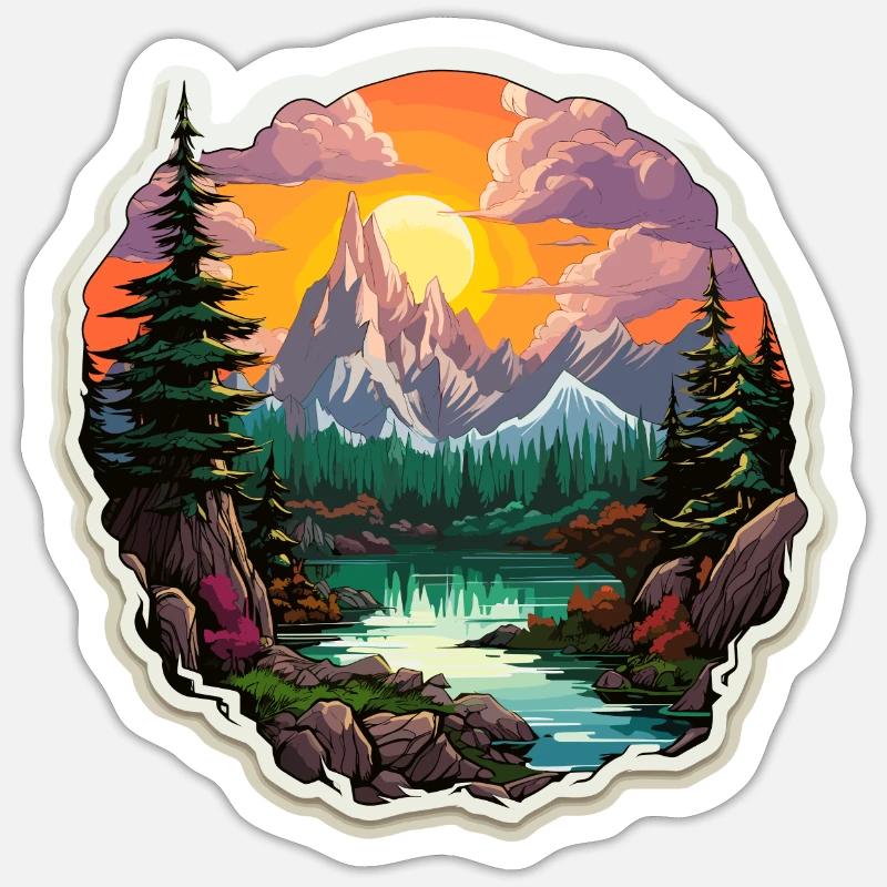 Sticker taille S (10 x 10 cm) - 