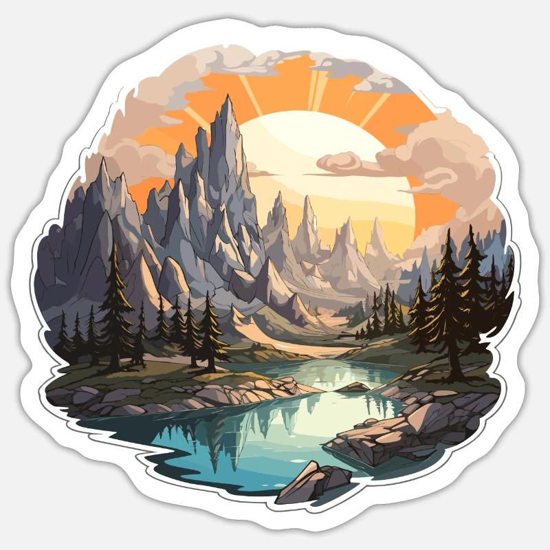 Sticker Größe S (10 x 10 cm) - 