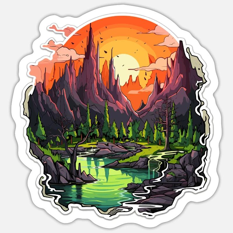 Sticker Größe S (10 x 10 cm) - 