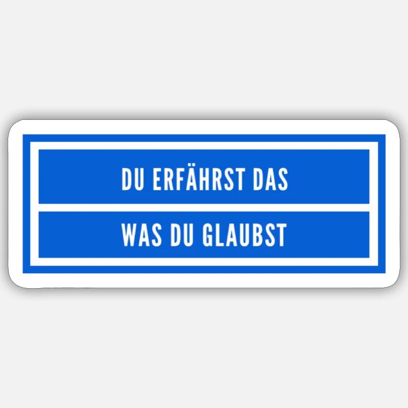 Sticker Größe S (10 x 10 cm) - 