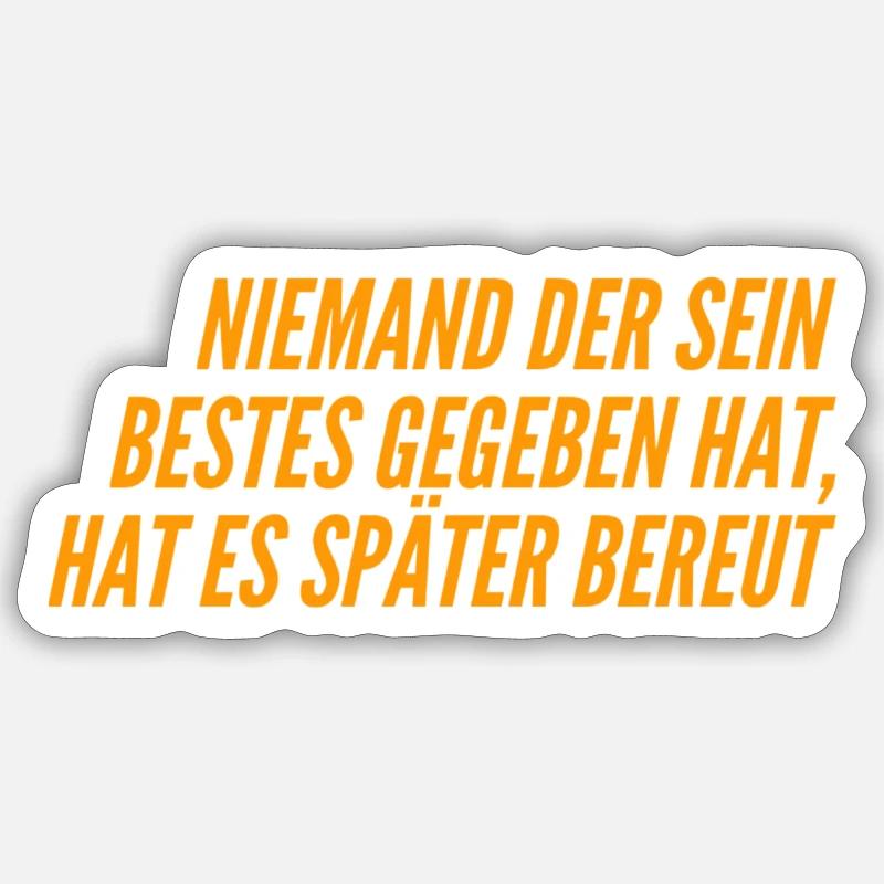 Sticker Größe S (10 x 10 cm) - 