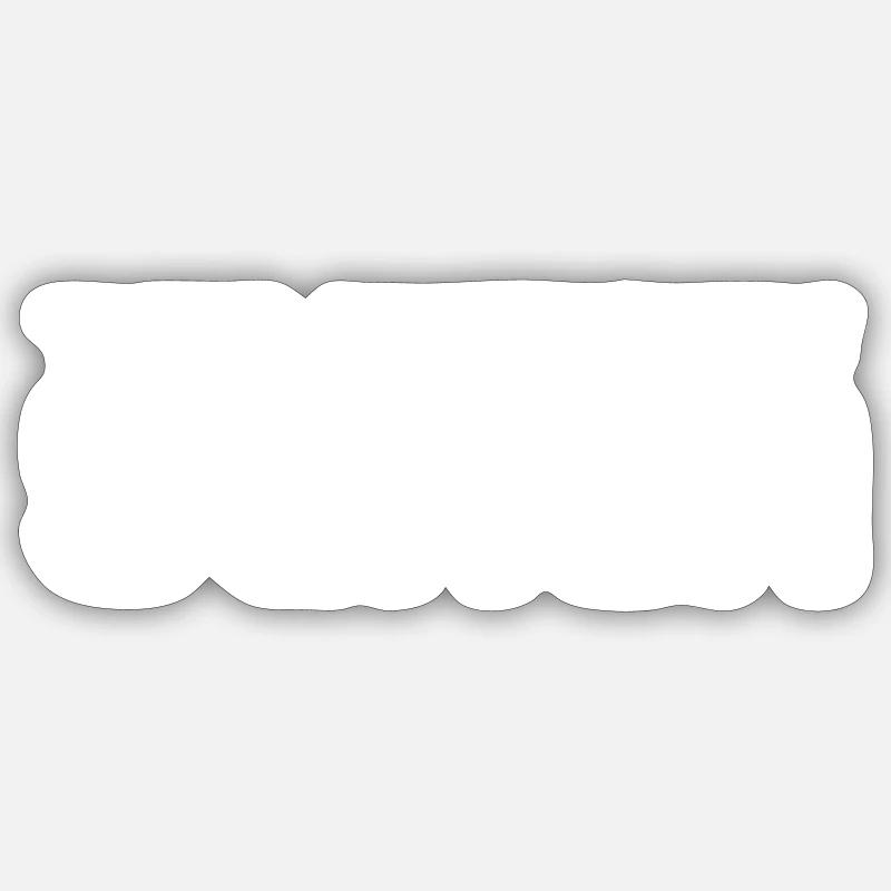 es wird sich zeigen Sticker Größe S (10 x 10 cm)