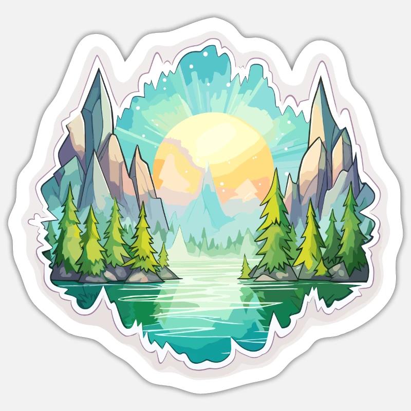 Sticker taille S (10 x 10 cm) - 