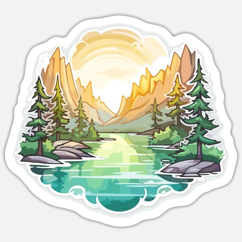 Sticker taille S (10 x 10 cm) - 