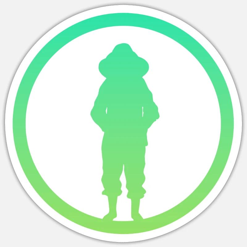 Sticker size S (10 x 10 cm) - 