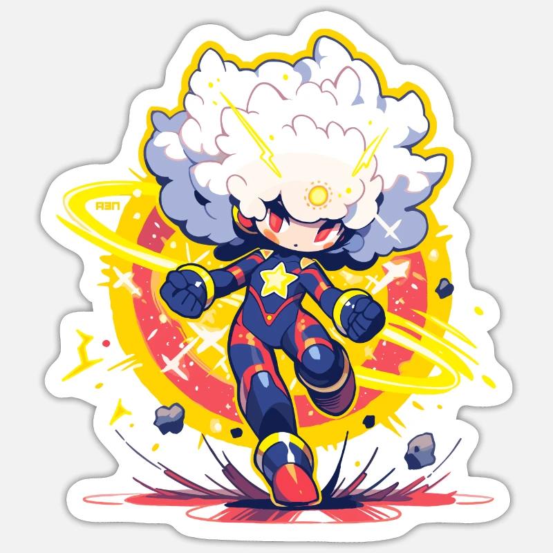 Chef Marvelous Sticker size S (10 x 10 cm)