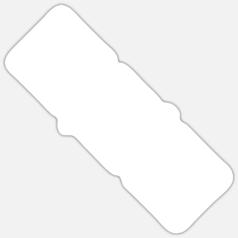 Naissance de Phileas - Sticker taille S (10 x 10 cm) - blanc mat
