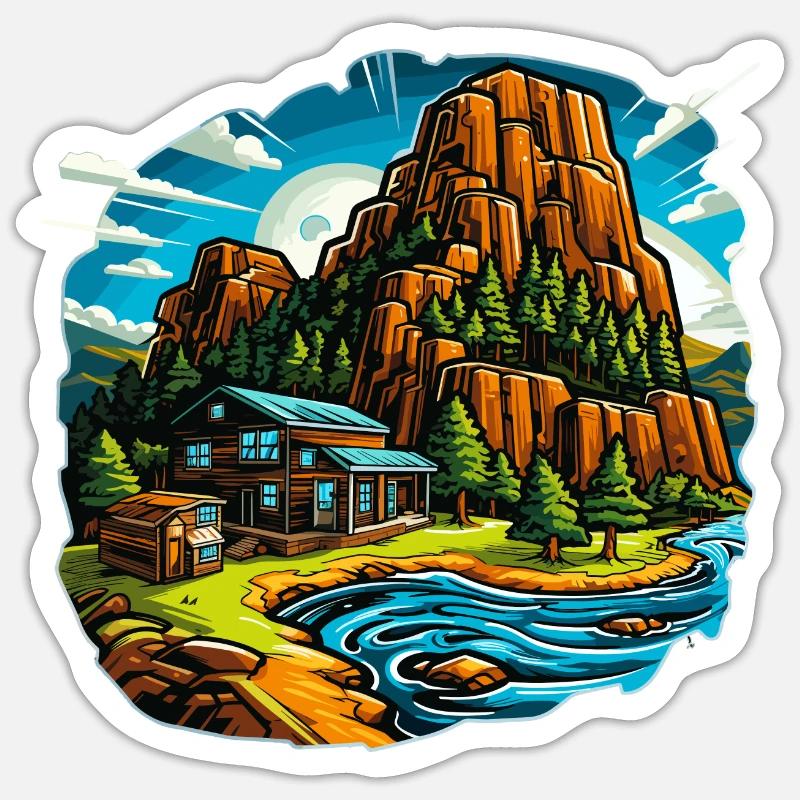 Sticker taille S (10 x 10 cm) - 