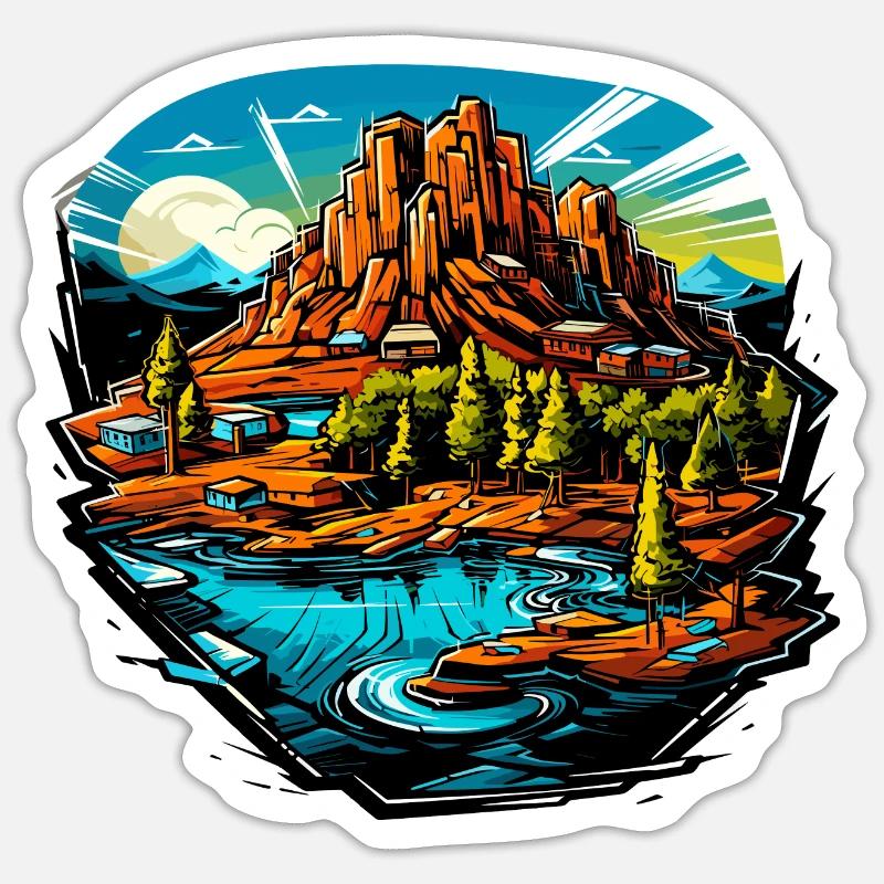 Sticker taille S (10 x 10 cm) - 