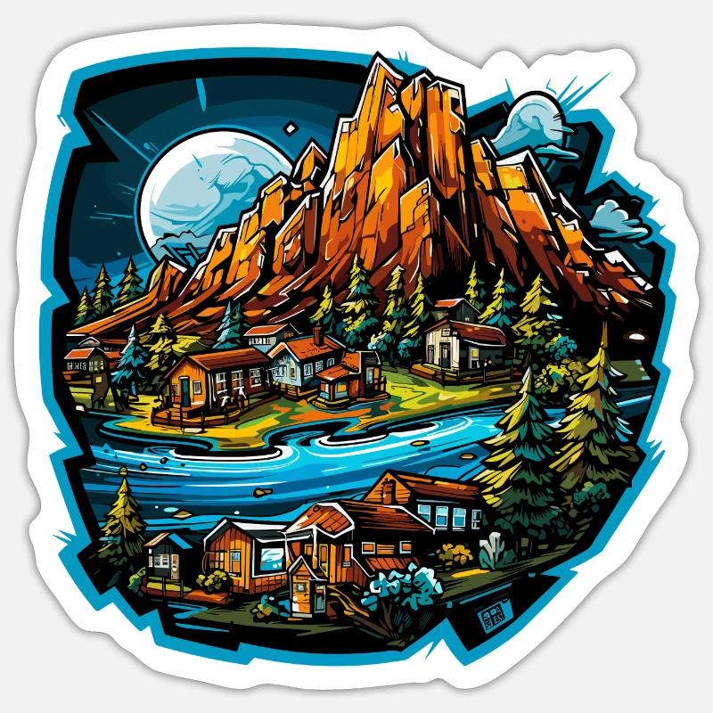 Sticker Größe S (10 x 10 cm) - 