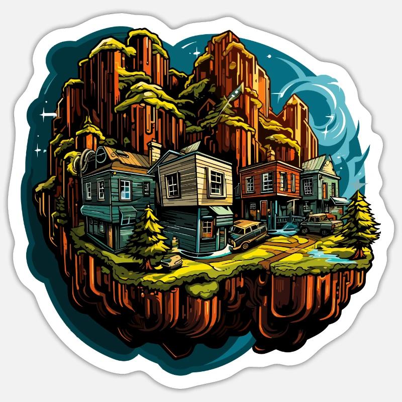 Sticker taille S (10 x 10 cm) - 