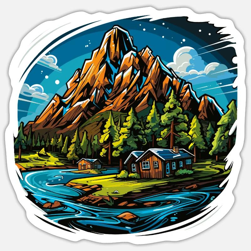 Sticker taille S (10 x 10 cm) - 