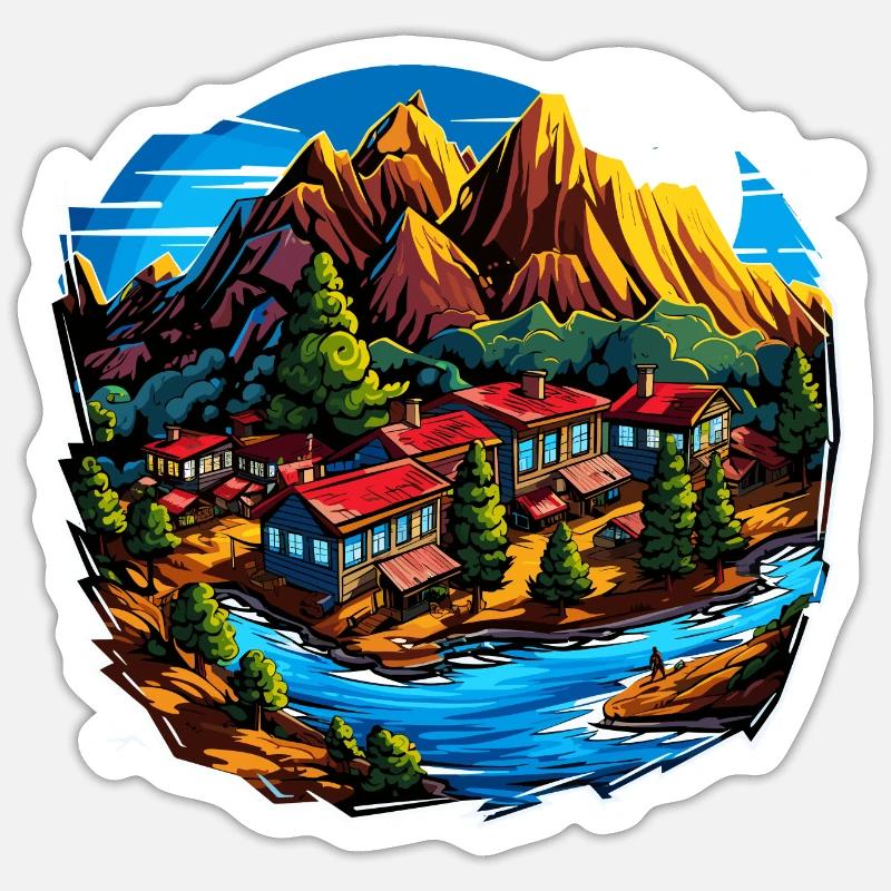 Sticker Größe S (10 x 10 cm) - 