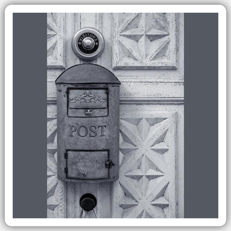 Mailbox Sticker size S (10 x 10 cm)